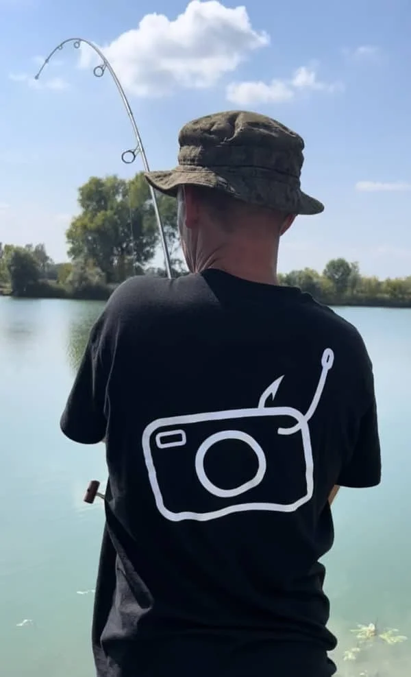 Fishing & Photography T-Shirt Black