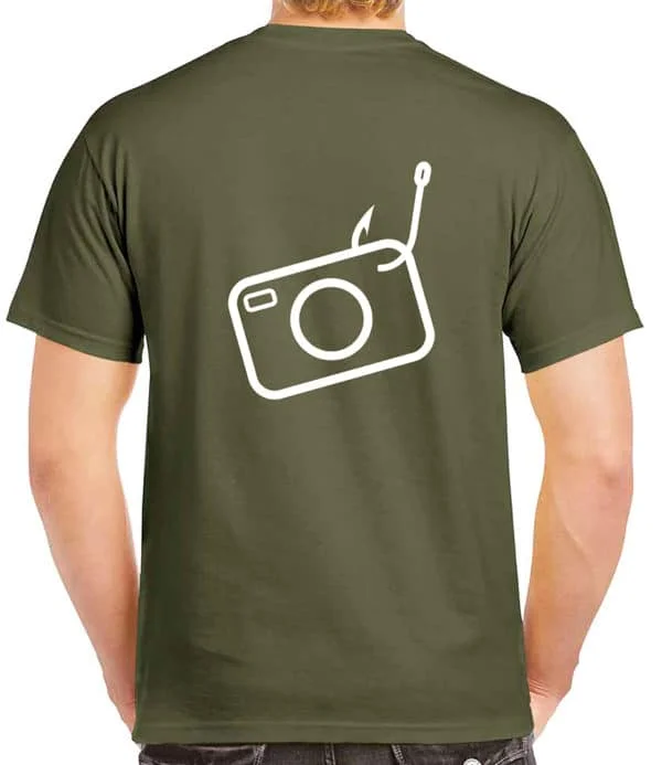 Fishing & Photography T-Shirt Green
