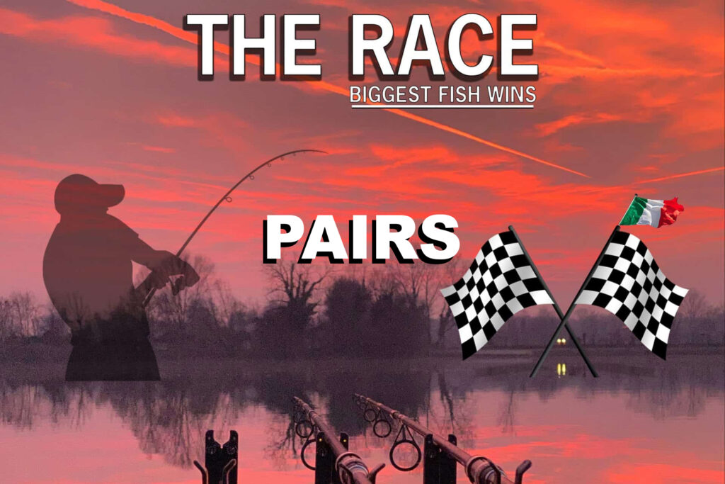 Fishing competition poster, biggest fish wins.